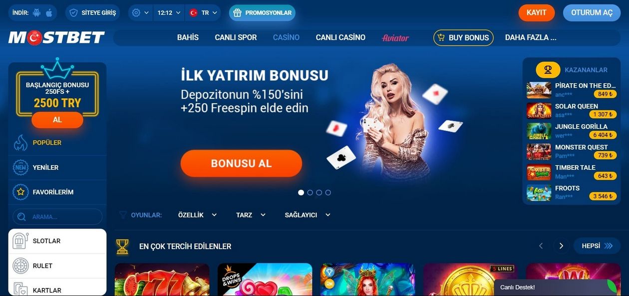 Mostbet AZ Azərbaycanda internet qumar müəssisəsinə və mərc oyunlarına güvənir